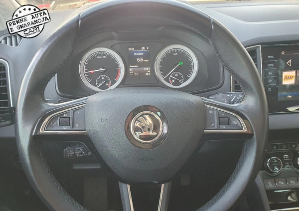 Skoda Karoq cena 89900 przebieg: 81000, rok produkcji 2018 z Człopa małe 781